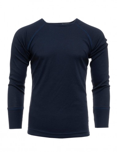 Workforce Mens Long Sleeve Thermal T-Shirt Medium Grey